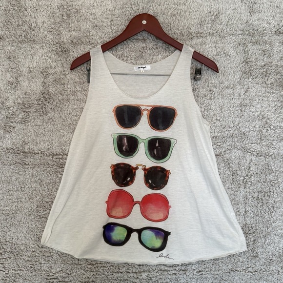 Maya Tops - Maya Tank Top Women's Size M Flowy Light Beachy Y2K  Sunglasses